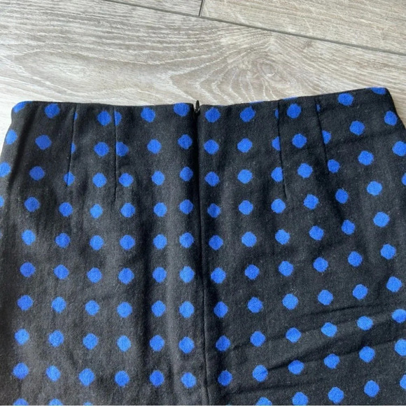 Talbots Polka Dots Wool Blend  Pencil Skirt - Picture 9 of 11